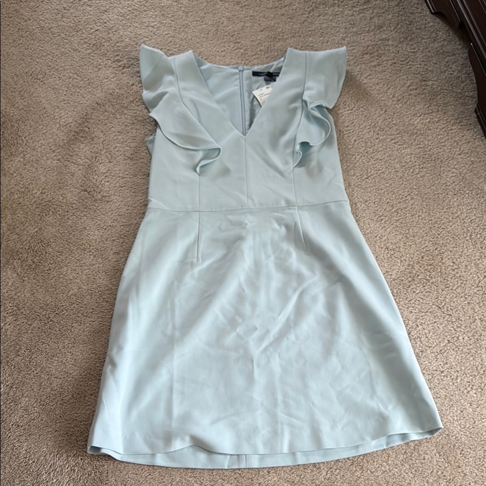 French Connection Light Blue Mini Dress